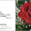 Bibelspruchkarte: Taufkarte - Psalm 111,2