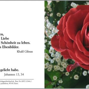Bibelspruchkarte: Taufkarte - Psalm 111,2
