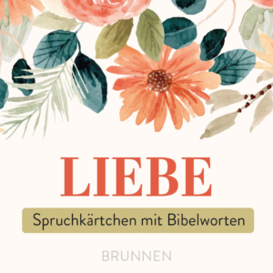 Bibel-Spruchkärtchen : L I E B E