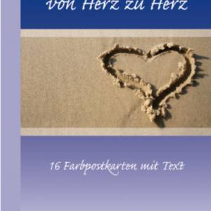 Postkartenbuch : Kleine Botschaften von HERZ ZU HERZ