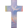 Tauftaube - Holzkreuz