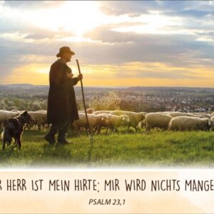 Bibel-Spruchkärtchen : Schafe - Neujahrslose
