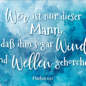 Bibel-Spruchkärtchen : Aquarell - Neujahrslose