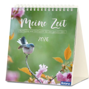 Tischkalender : Meine Zeit 2026 - Aufstellkalender