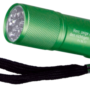 Taschenlampe grün