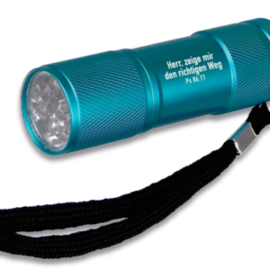 Taschenlampe blau